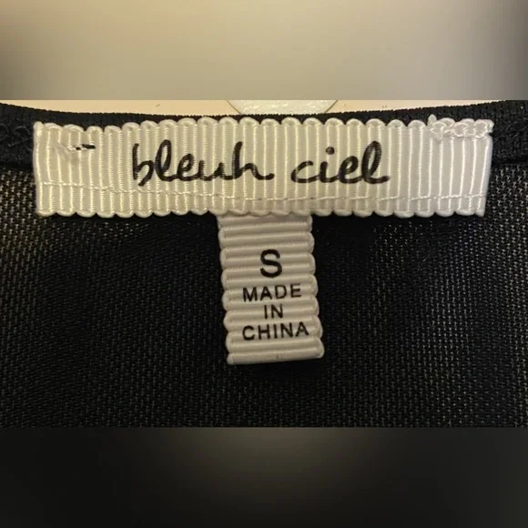 NWOT BLEUH Ciel Sz-S, Shear Dress-Short Sleeves & Tank Top Lined/Sewn-in, Comfy🎄 - Picture 15 of 15